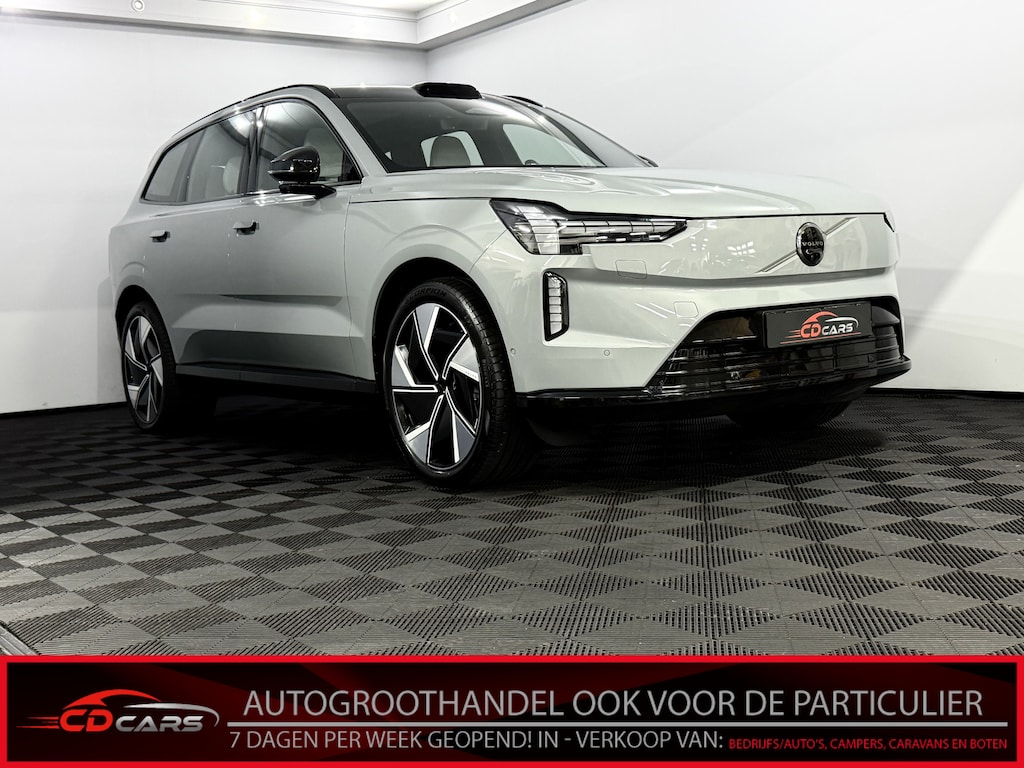 Volvo EX90 Twin Motor Ultra 7P 111kWh 408PK Luchtvering, Panoramadak, 360 Camera, Head-up, Elektrische achterklep, Bowers&Wilkins, Pilot assist, 3 jaar garantie
