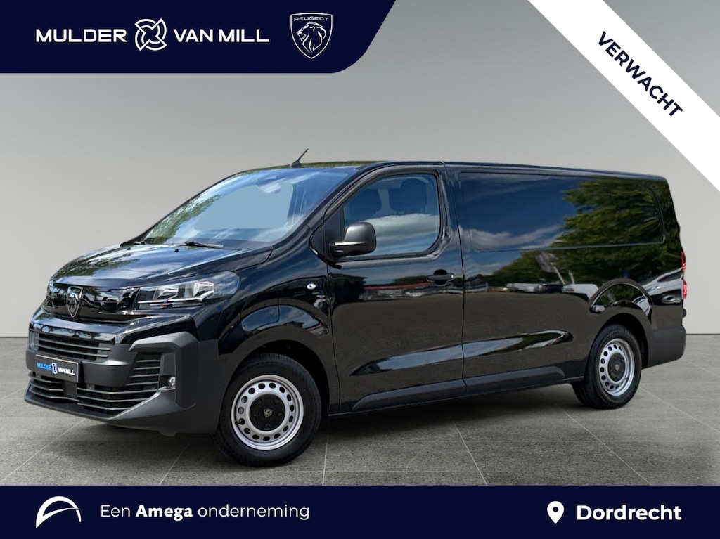 Peugeot e-Expert L3 75 kWh 136pk | 8 jaar garantie | 0% financial lease| NAVI | Apple Carplay | Android Auto | Parkeersensoren achter | Achteruitrijcamera | Mistlampen | Licht- en regensensor | Automatische verlichting | Digital cockpit | Tussenwand comfort met raam | Houten afwerking laadruimte | van €48.570 voor €37.250 ex. BTW rijklaar