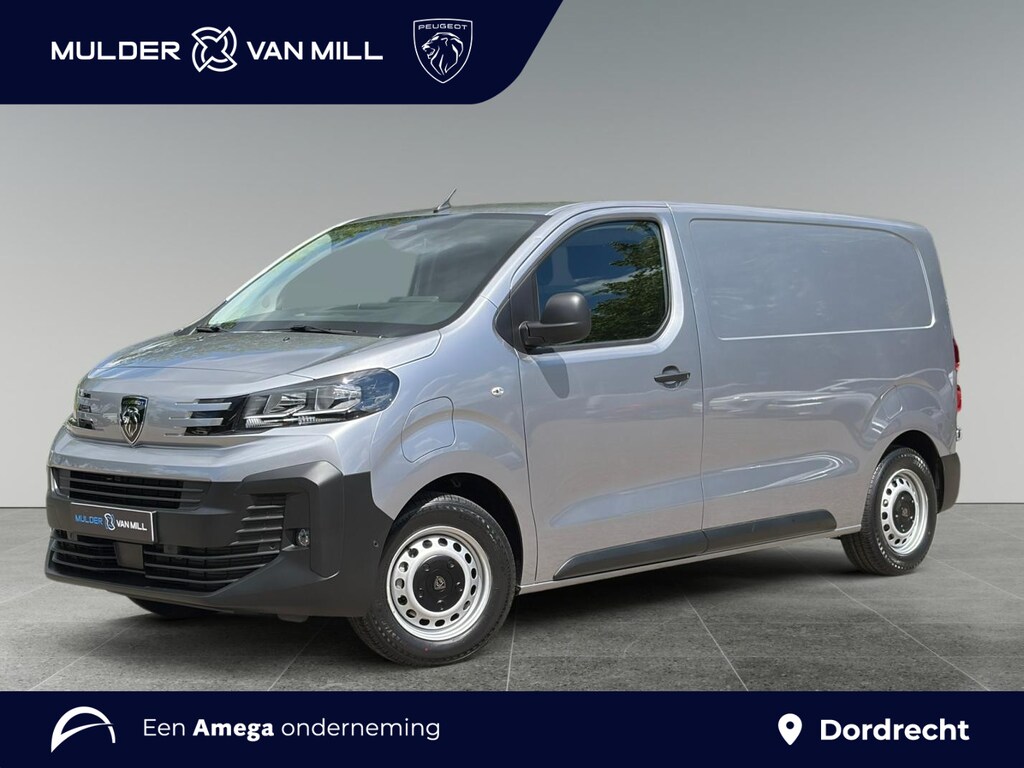 Peugeot e-Expert L2 75 kWh 136pk | ACTIE | 8 jaar garantie | 0% financial lease| NAVI | Apple Carplay | Android Auto | Parkeersensoren voor en achter | Achteruitrijcamera | Dode hoek detectie | Mistlampen | Licht- en regensensor | Automatische verlichting | Digital cockpit | Tussenwand comfort met raam | Houten afwerking laadruimte | LED laadruimteverlichting | Reservewiel | van €48.170 voor €35.995 ex. BTW rijklaar