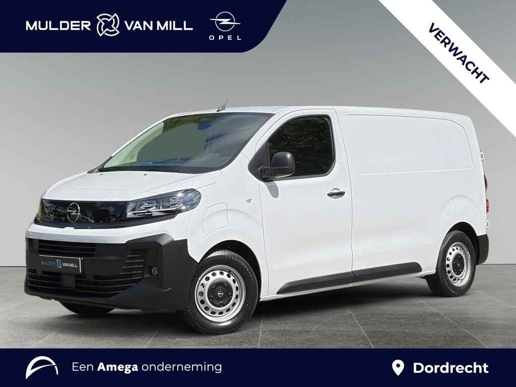 Opel Vivaro-e Electric L2 75 kWh 136pk | 8 jaar garantie | 0% financial lease | Houten afwerking laadruimte | NAVI | Multimedia | Apple Carplay | Android Auto | Achteruitrijcamera | Parkeersensoren voor en achter | Dode hoek detectie | Digitale cockpit | Stuurwielbediening | Mistlampen | Licht- en regensensor | Automatic light | Tussenwand comfort met raam | Bestuurdersstoel comfort | Bank voorpassagiers | Reservewiel | van €47.420 voor €36.395 ex. BTW rijklaar