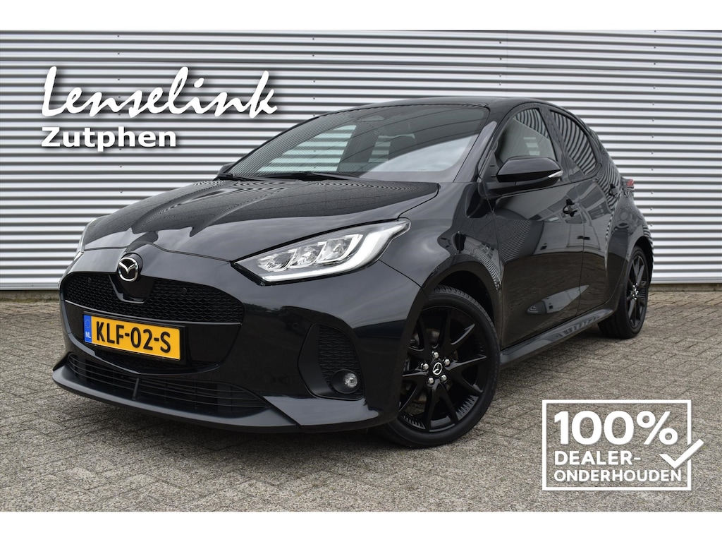 Mazda 2 Hybrid 1.5 116pk 6AT HOMURA PLUS | Pano dak | Super zuinig! | Navi | Apple Carplay | Rijklaarprijs incl 12 mnd BOVAG garantie & onderhoudsbeurt
