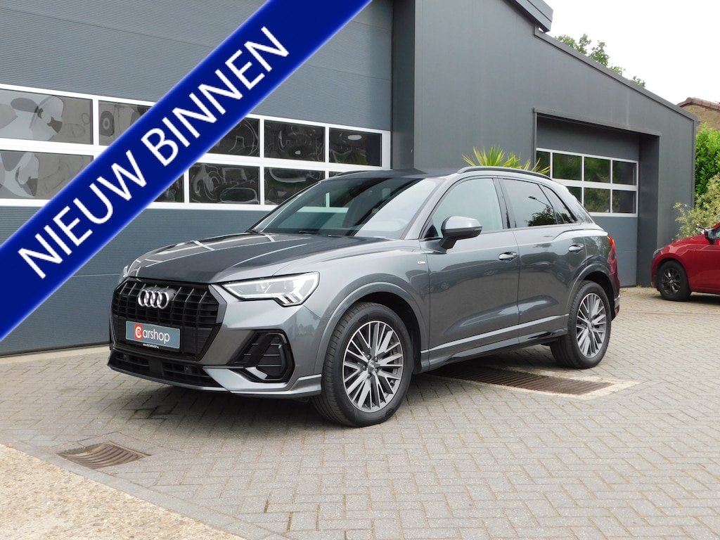 Audi Q3 45 TFSI quattro Advanced Pro Line S-line binnen en buiten!