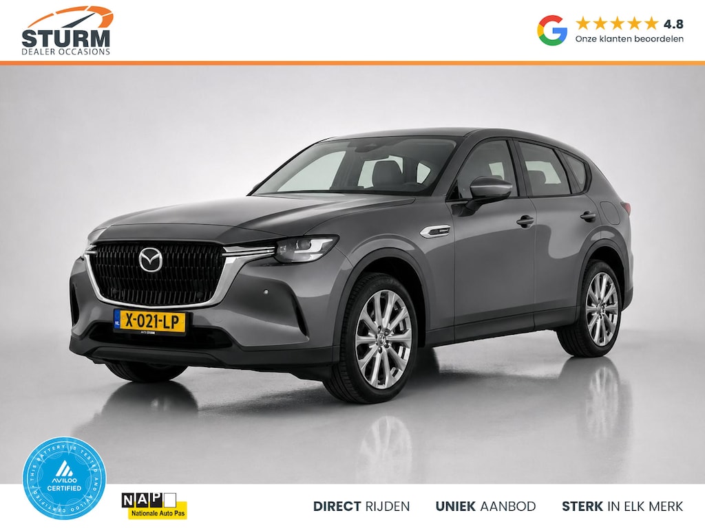Mazda CX-60 2.5 e-SkyActiv PHEV Exclusive-Line SoH 96% NL-Auto!
