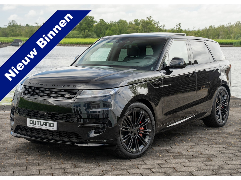 Land Rover Range Rover Sport P550e Autobiography | Santorini Black - Ebony leder | Full Options | Rode remklauwen | NP. € 165.459,- |