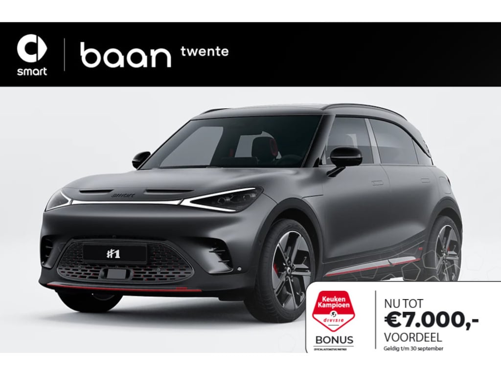 smart #1 BRABUS 66 kWh | KKD Actie! | Van € 48.400,- voor € 41.399,- |
