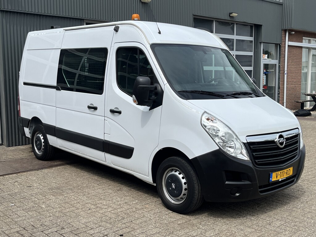 Opel Movano 2.3 CDTI BiTurbo L2H2 Airco Cruise controle Omvormer Kastinrichting Telefoon voorbereiding Camera Schuifdeur Euro 6 !! 1e eigenaar Ook ideaal voor ombouw naar camper !!