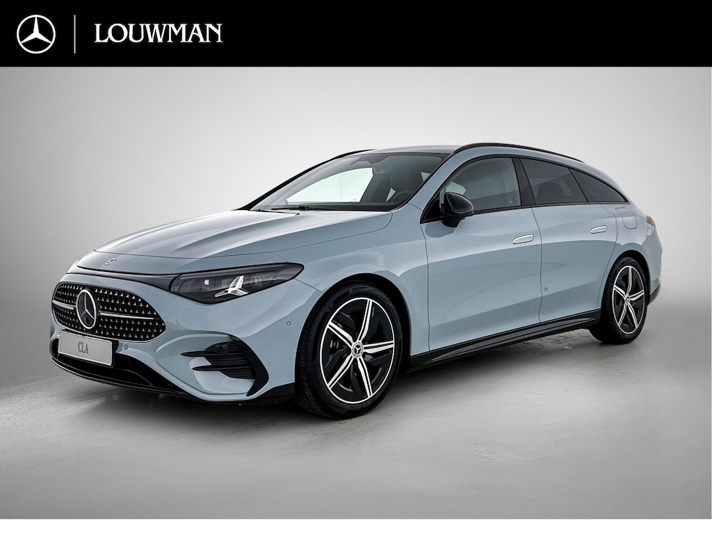 Mercedes-Benz CLA Shooting Brake 180 Business Solution AMG | Nightpakket | Parkeerpakket | MULTIBEAM LED | Sierdelen geborsteld aluminium lightlines | Sportstoelen | URBAN GUARD | 	18" vijfspaaks lichtmetalen AMG-velgen |