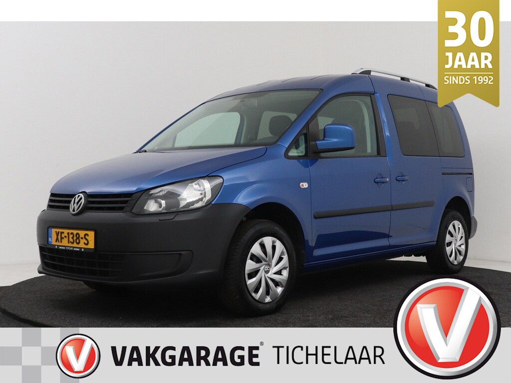 Volkswagen Caddy 1.2 TSI Trendline 7p | Trekhaak | Parkeersensoren | Stoelverwarming | Dubbele schuifdeur |