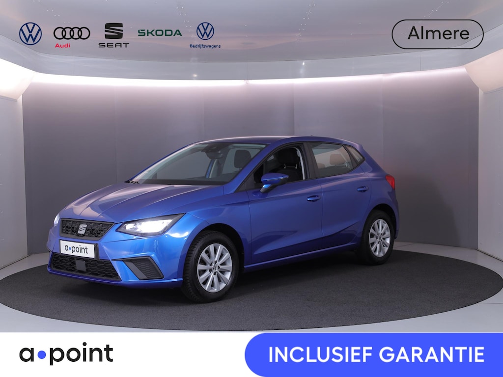 SEAT Ibiza 1.0 EcoTSI Style 95 pk | Navigatie via App | Parkeersensoren achter | Autom. airco | Apple Carplay/Android Auto |