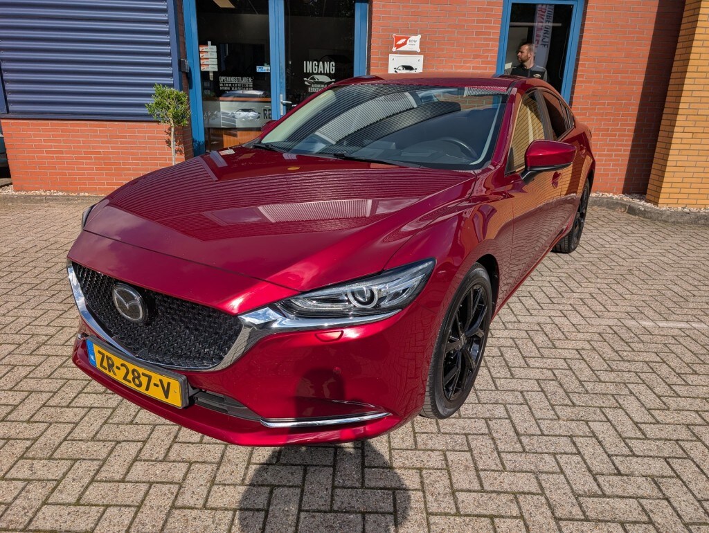 Mazda 6 2.0 S.A.-G COMFORT, AUTOMAAT, ADAPcruise, Laneassist, Pdc V+A, Leder, Stoelverw