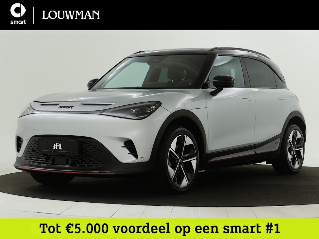 smart #1 BRABUS 66 kWh | Head-up display | Warmtepomp | Adapt. Cruise control | Panoramadak | Memorypakket voorstoelen | 360° camera | Electric Days |
