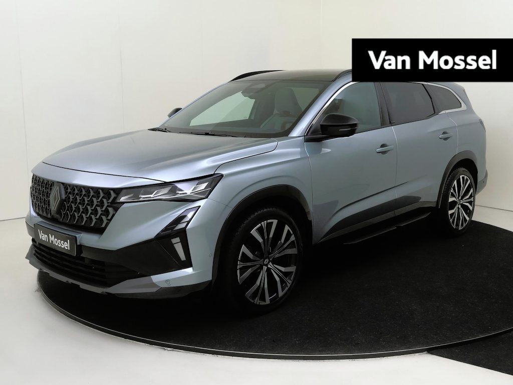 Renault Espace E-Tech Full Hybrid Iconic 7 Persoons. 200PK | Harman Kardon Audio | Solarbay Panoramadak | Stoelmassage | Stoel,- Stuur en Voorruitverwarming | 20'' Inch Velgen | Apple CarPlay & Android Auto