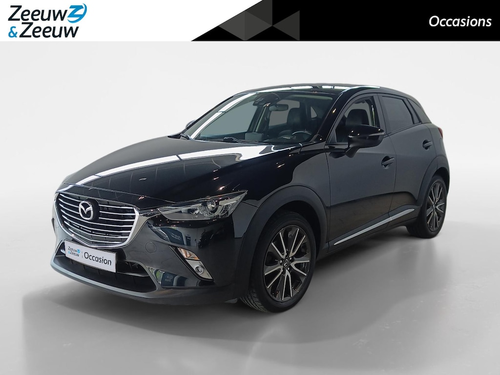 Mazda CX-3 2.0 SkyActiv-G 120 TS+ *Airco*Parkeersensoren*Leder*Trekhaak*Hoge instap!