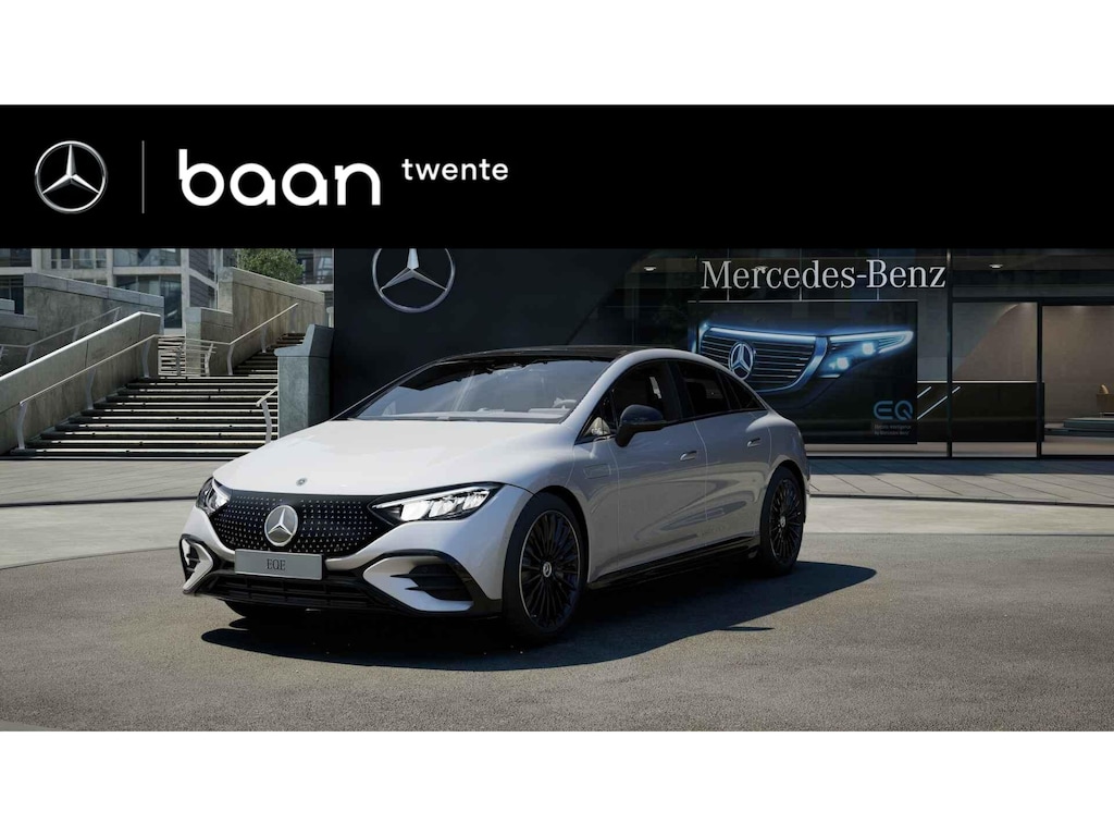 Mercedes-Benz EQE 300 Business Solution AMG Line | Nightpakket | Rijassistentiepakket | Spiegelpakket | Parkeerpakket met achteruitrijcamera | Memorypakket| Panoramadak | Airmatic
