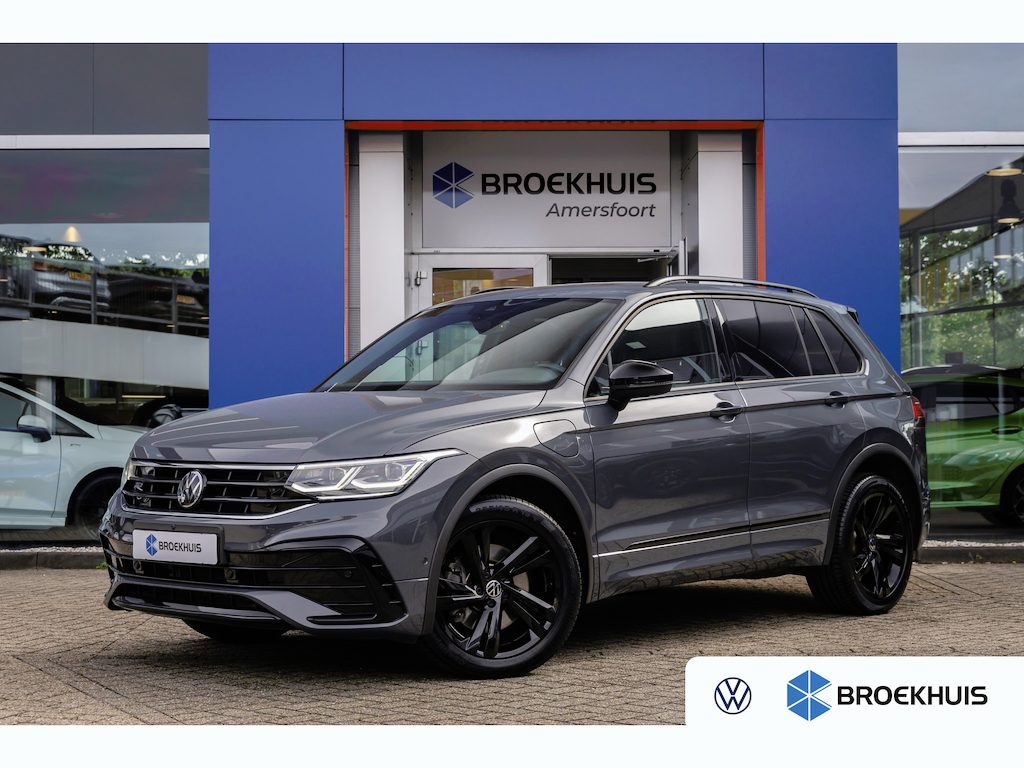 Volkswagen Tiguan 1.4 TSI eHybrid R-Line Business+ | Pano | 360 camera | Black-style | Cruise adaptief | Dodehoek detectie | Stoel+stuur verwarming | Cruise control adaptief | Cruise control adaptief met Stop&Go en stuurhulp | Dodehoek detectie