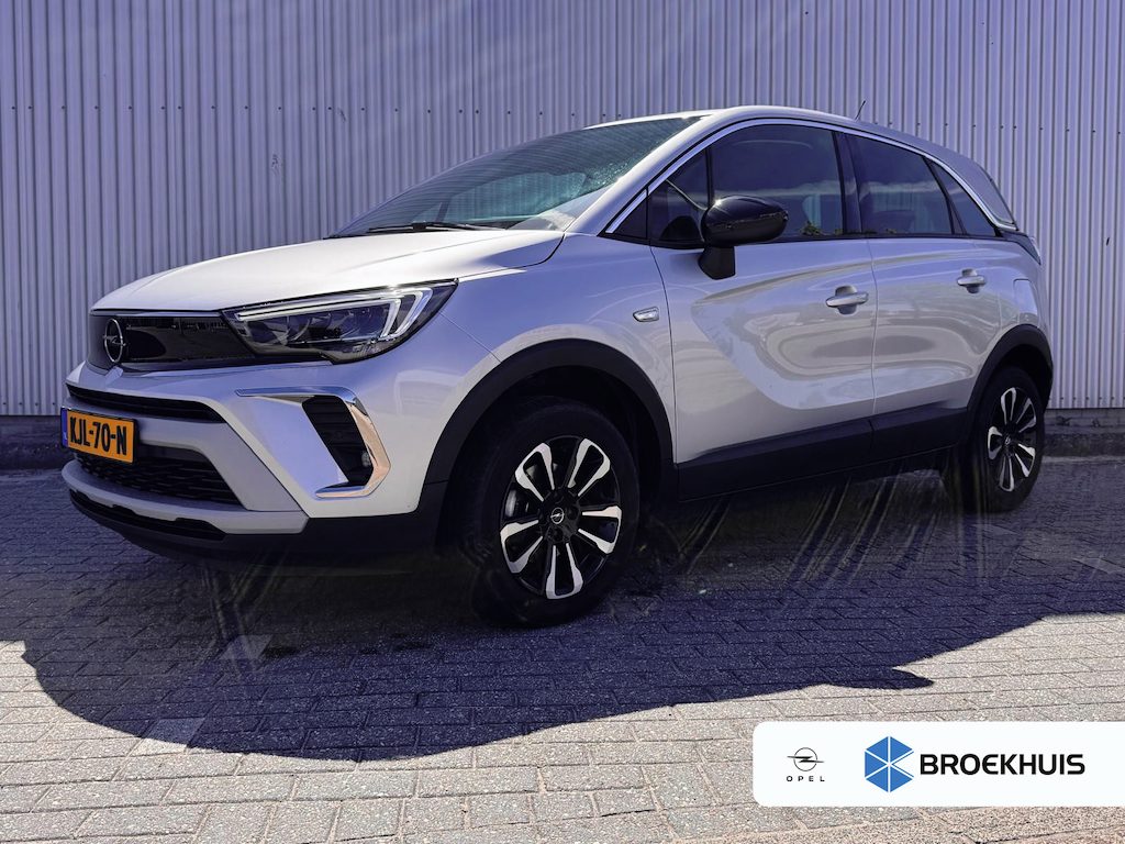 Opel Crossland 1.2 Turbo 130PK Elegance Automaat | Navigatie | AGR-Bestuurdersstoel | Camera | Parkeersensoren | Cruise Control | DAB | | Bluetooth telefoonvoorbereiding | Boordcomputer | Bots waarschuwing systeem
