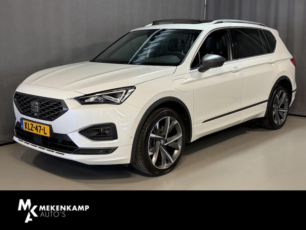 SEAT Tarraco 1.4 TSI e-Hybrid PHEV FR Business Intense 20"/Panoramadak/Leder + memory/360 camera/Keyless/Dodehoek/Elektrische klep/Stuur + stoelverwarming v+a