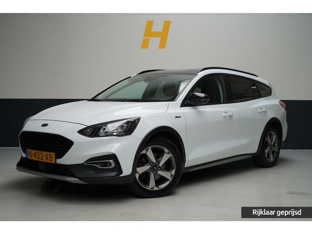 Ford Focus Wagon 1.0 EcoBoost 125pk Hybrid Active Business | Trekhaak | Carplay | B&O Sound | Camera | Zwart dak