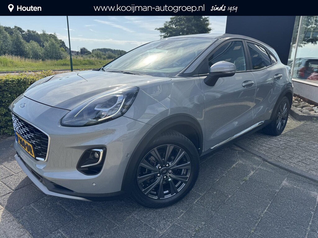 Ford Puma 1.0 EcoBoost Hybrid Titanium X Eerste Eigenaar, Trekhaak, B&O, Dodehoekdetectie, Stoelverwarming, Lichtmetalen Velgen, Enz...