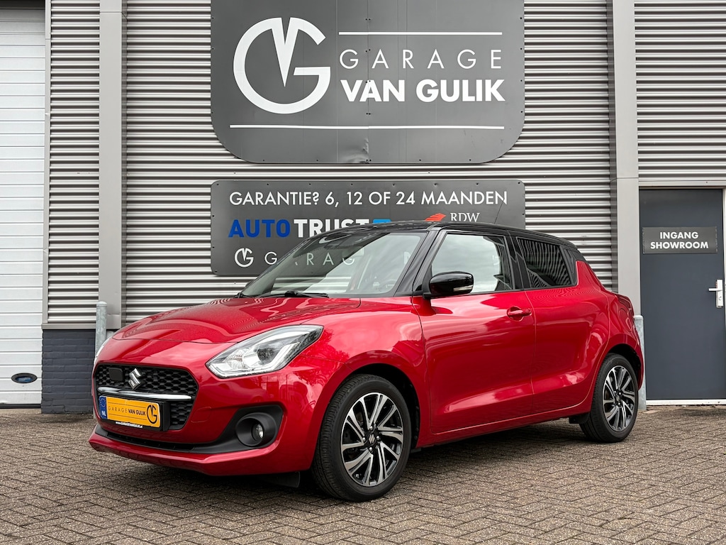 Suzuki Swift 1.2 Smart Hybrid 83PK TwoTone,Navi,Clima,ACC,Lane-Assist,sofix,Carplay,Camera,Stoelverwarming,ElektrRamen+Spiegels