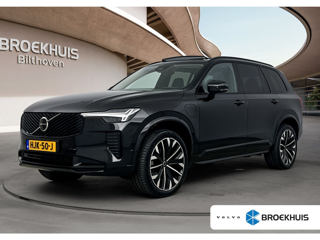 Volvo XC90 2.0 T8 Plug-in hybrid AWD Ultra Dark | Trekhaak | Luchtvering | Extra getint Glas | PDC V+A en 360 Camera | Panoramadak |