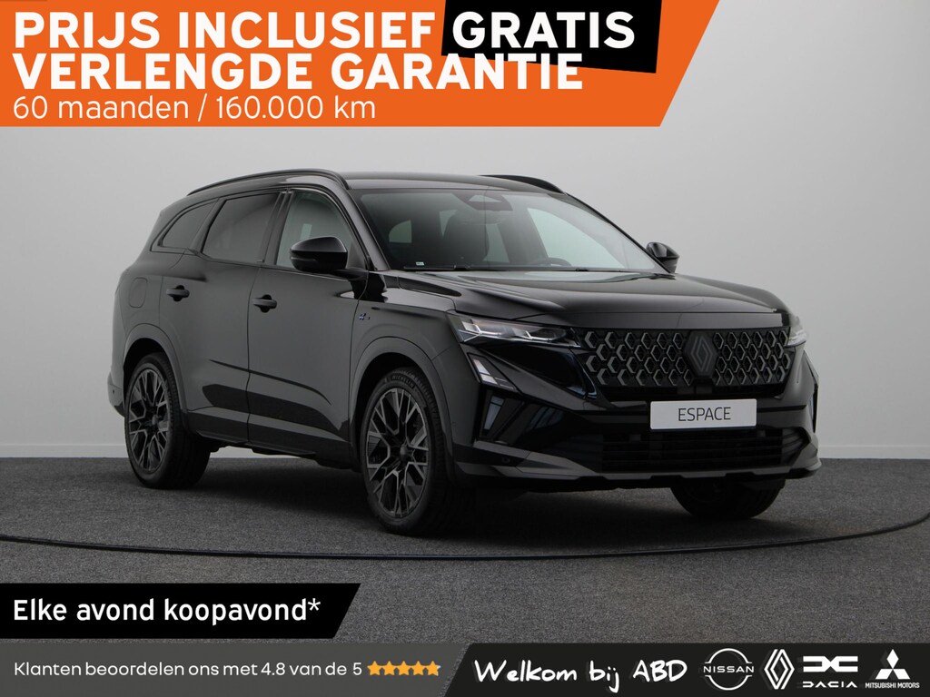 Renault Espace E-Tech full hybrid 200pk esprit Alpine 7p. | Full option | Pano. dak | HUD | Active driver assist | Harman Kardon | Panoramisch dak |