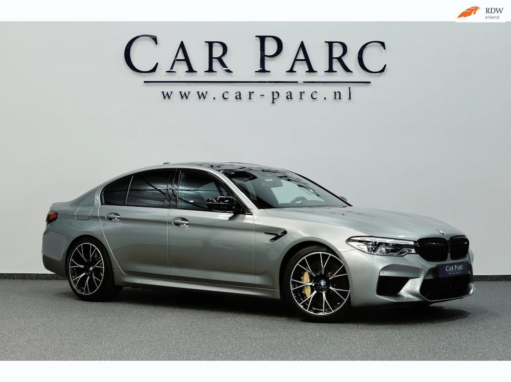 BMW M5 5-serie Competition 625+PK KERAMISCH/VIRTUAL/SFEER/SOFT/CARBON/LEER+S.VERWARMING+MEMORY/LMV/360/ACC/ECC/12 MND GARANTIE!