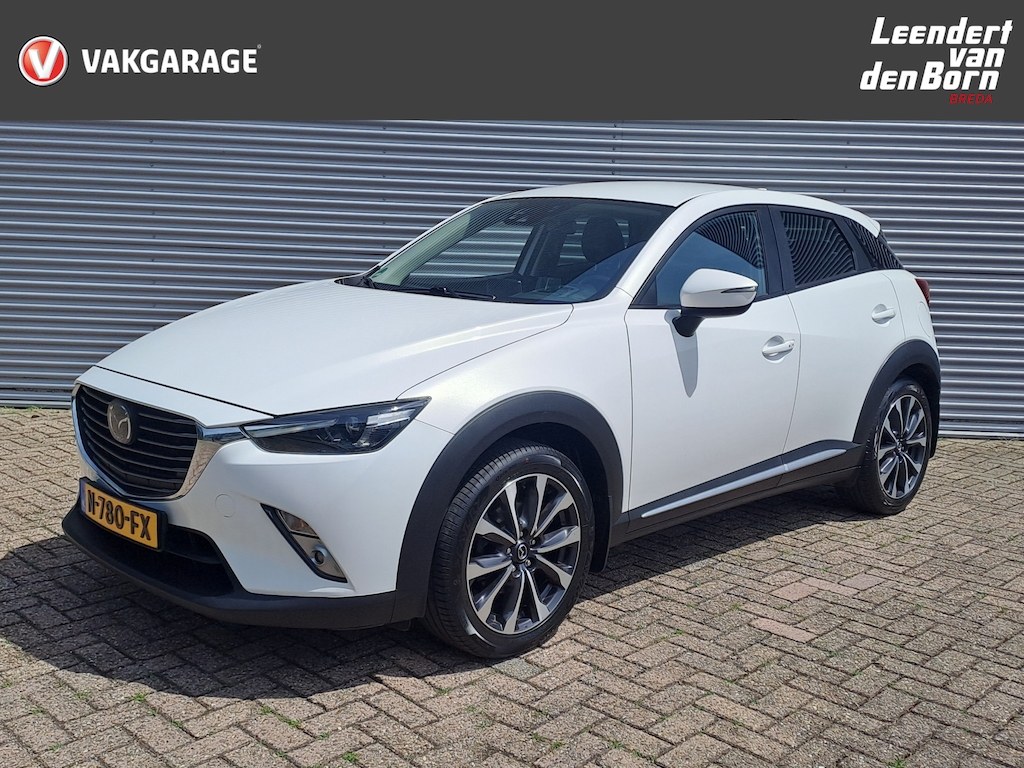 Mazda CX-3 2.0 SkyActiv-G 150 GT-M 4WD | 4WD | Half Leer | Automaat | Trekhaak | Stoel Verw. | Navi | Camera | Dodehoek detector |  Bose | Cruise control adaptief | Head-up display