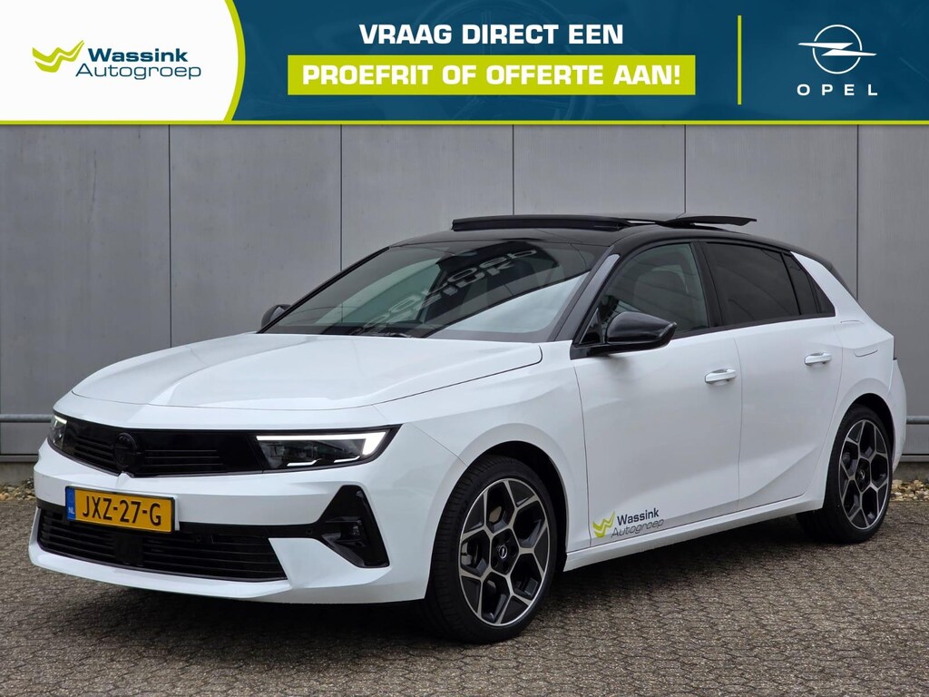 Opel Astra 1.6 Hybrid 195pk GS Automaat | Schuifdak | Alcantara | Led Matrix | Stoel stuurverwarming