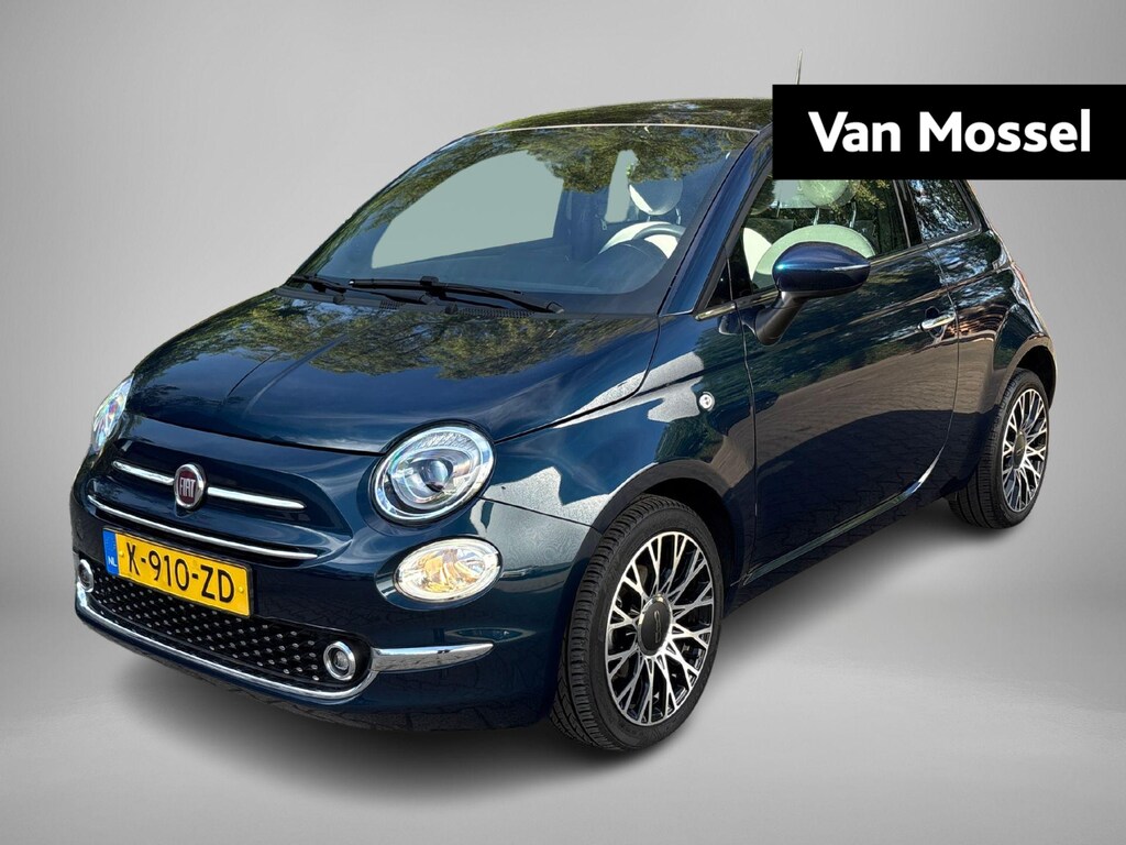 Fiat 500 1.0 Hybrid Star | Navgatie | Parkeersensoren | LMV 16" | Apple carplay/Android Auto | Regensensor | Cruise control | Climate Control |