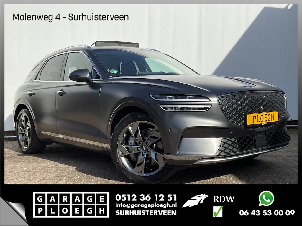 Genesis GV70 Pano SOH 98% Afn.Trekhaak Leer 360° HUD Stoelverw+Ventilatie Massage BOMVOL!