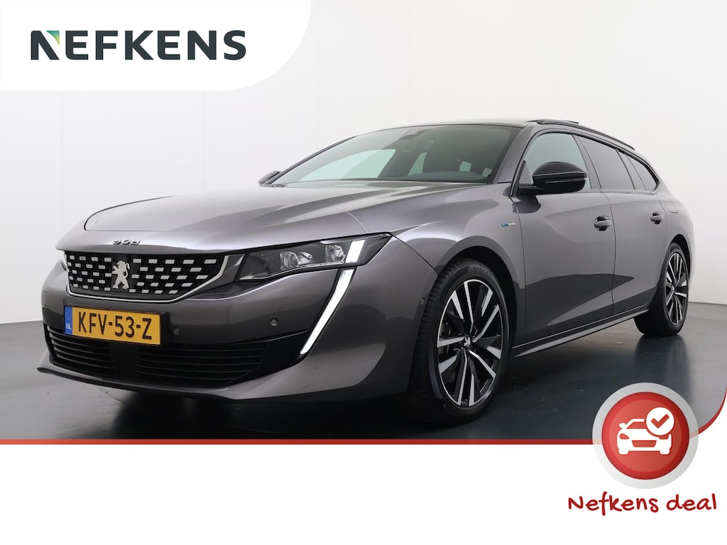 Peugeot 508 SW GT 225pk Plugin-Hybrid Automaat | Accu 92% | Navigatie | Elektrische achterklep | Full LED koplampen | Camera achter | Cruise control adaptief | Apple Carplay en Android auto
