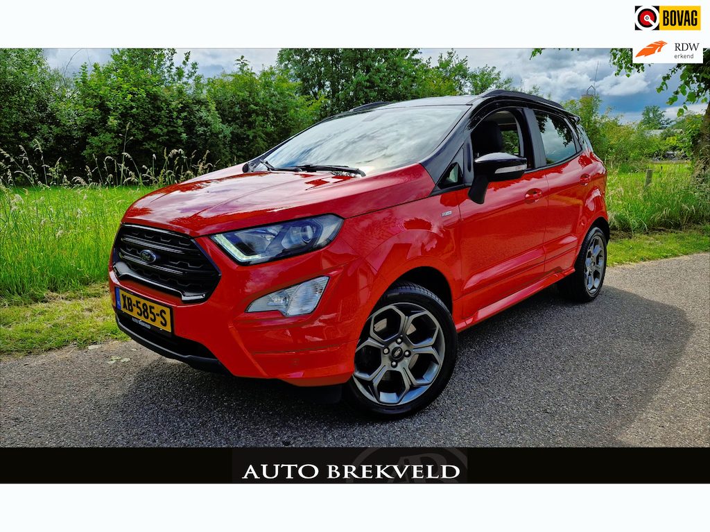 Ford EcoSport 1.0 EcoBoost ST-Line 125PK | Rijklaar | B&O | Cruise | Leer/Alcantara | Cruise | Stoel verw. | LMV| NAP |