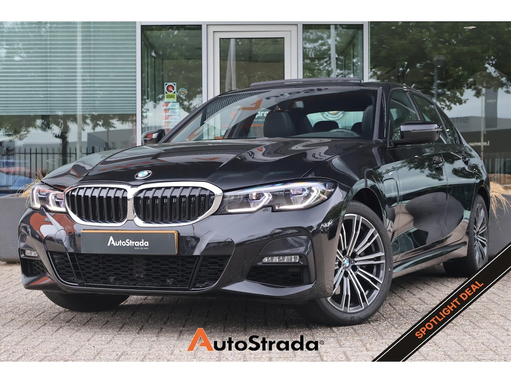 BMW 3-Serie (g20) 320e M-Sport 204pk | Sfeer | Laser LED | Pano | Stoelverwarming | Virtual | Carplay | Trekhaak
