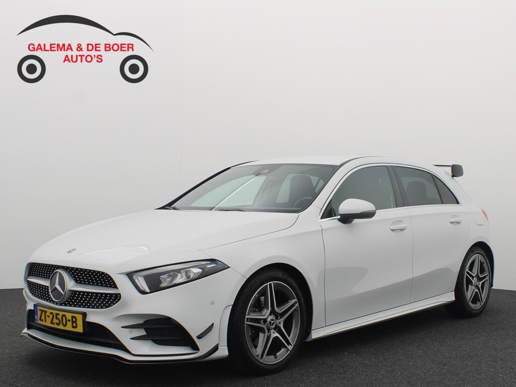 Mercedes-Benz A-klasse 180 Business Solution AMG A45 AMG LOOK / NET BEURT GEHAD / WIDESCREEN / FULL LED / CARPLAY / CAMERA / STOELVERW / NAVI / CLIMA / PDC / NL-AUTO