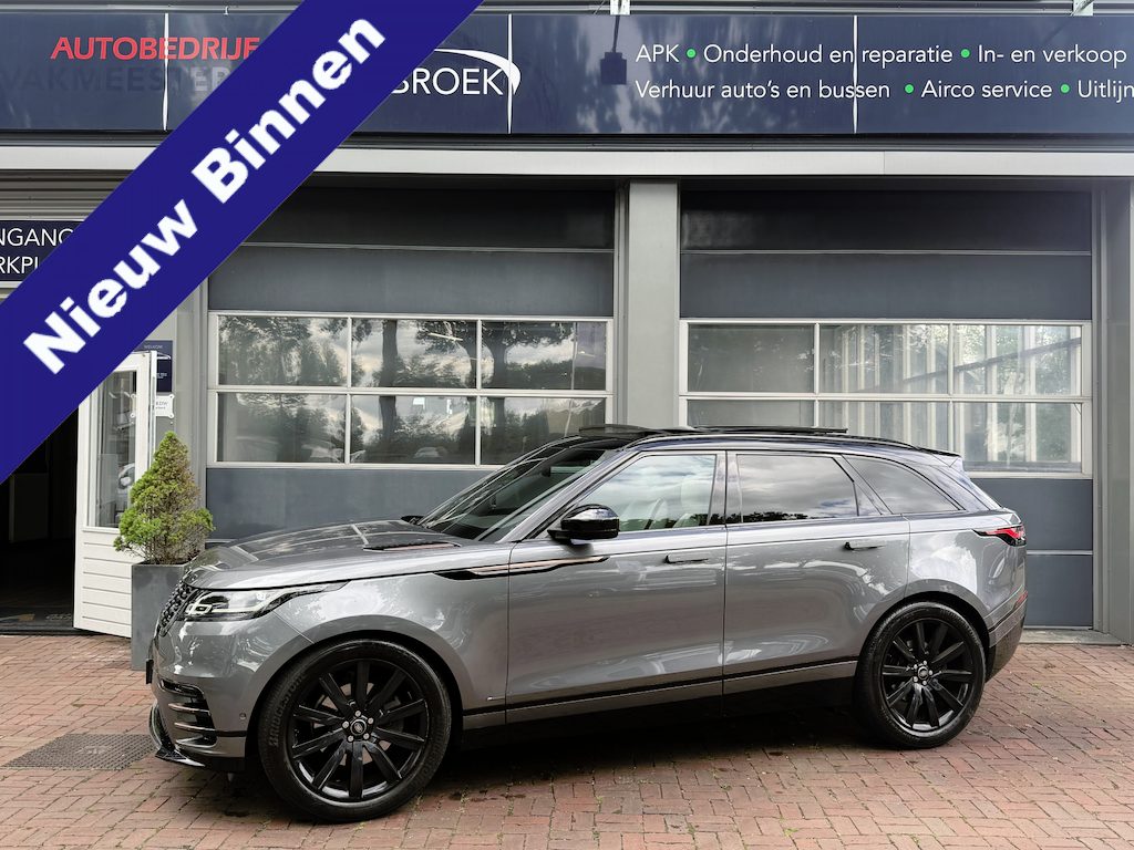 Land Rover Range Rover Velar 3.0 V6 AWD HSE 301PK 4x4 Dealer onderhouden Nwe banden Vol optie Unieke auto Vakantie klaar !!