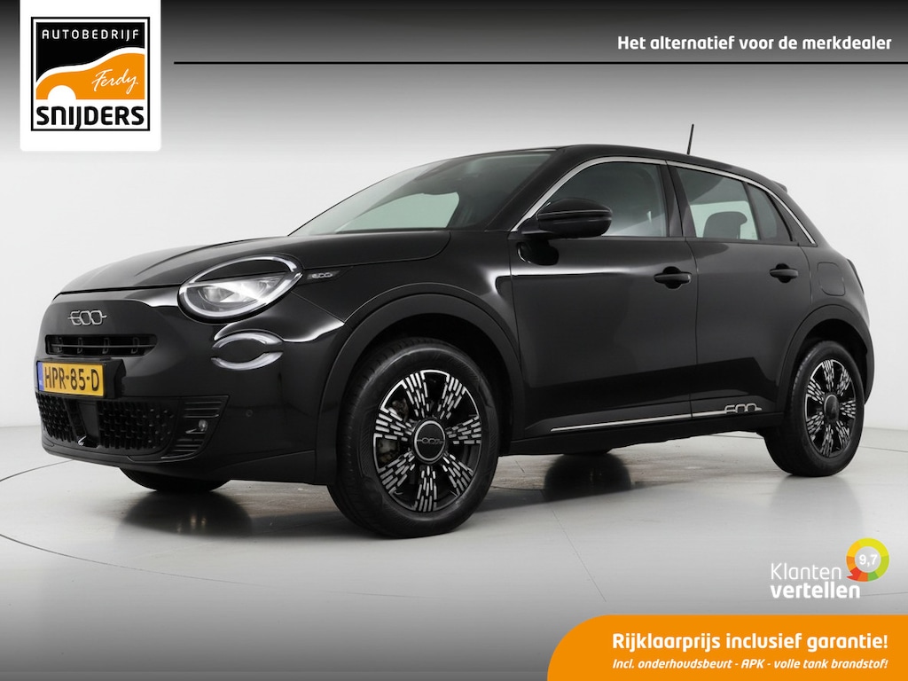 Fiat 600 1.2 Hybrid Urban Automaat, Orig.NL - NAP | DAB+ | Keyless | Navi | PDC+Camera | LED - RIJKLAAR + BOVAG GARANTIE