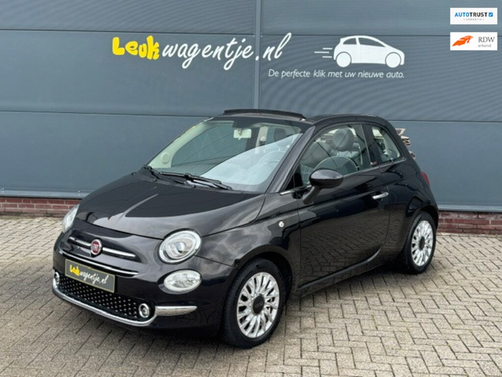 Fiat 500C 0.9 TwinAir Cabrio Automaat *navi *beige kap