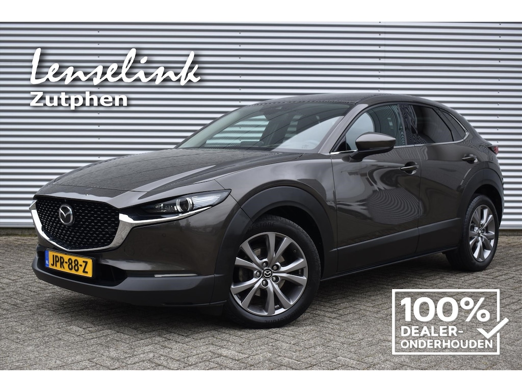 Mazda CX-30 Skyactiv-X 180pk M-hybrid Automaat Luxury | I-Activsense | Leder | 360° Camera | Bose | Elek. Achterklep | Rijklaarprijs incl 12 mnd BOVAG garantie !