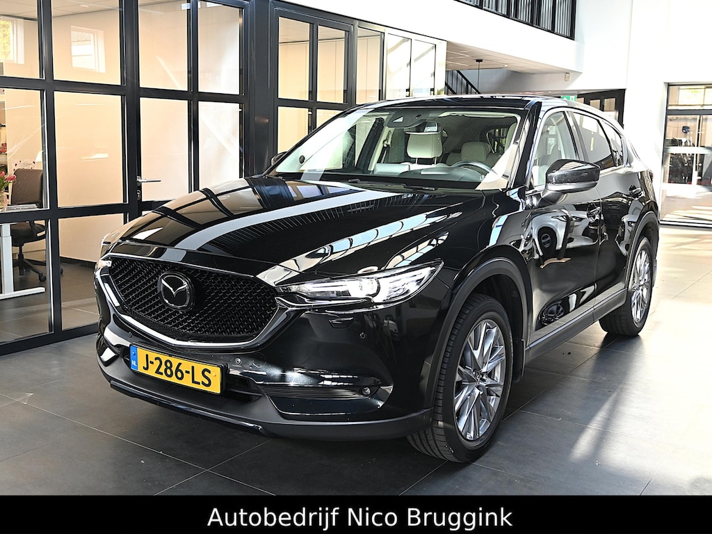 Mazda CX-5 SkyActiv-G 165 automaat Luxury met Wit leer *Trekhaak* *Dealeronderhouden* *All-in prijs*