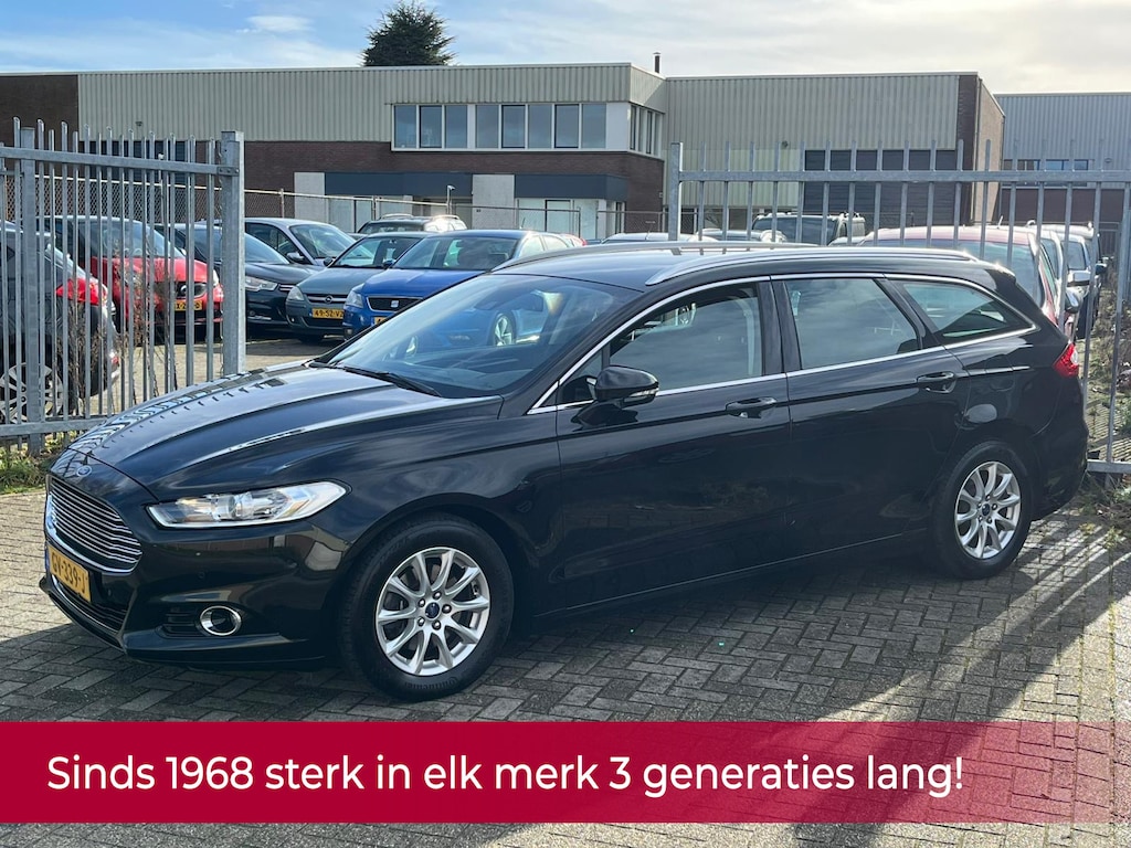 Ford Mondeo Wagon 1.5 Titanium 160PK NL AUTO NAP! Trekhaak l Navi l Cruise l LED l KEYLESS l AIRCO ECC! DEALER OH l TOPSTAAT!