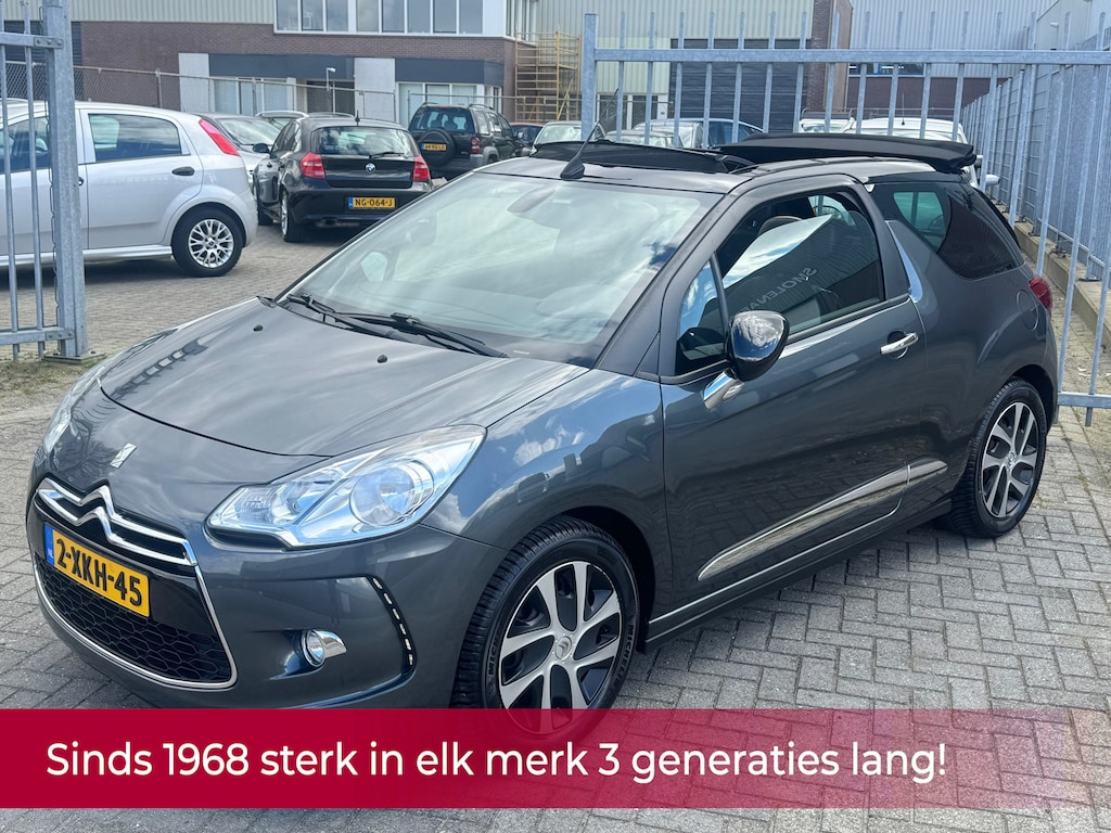 Citroën DS3 Cabrio 1.2 VTi So Chic! NL AUTO NAP! Navi l Cruise l LED l PDC! NIEUWE D-riem l Dealer OH l NIEUWSTAAT!