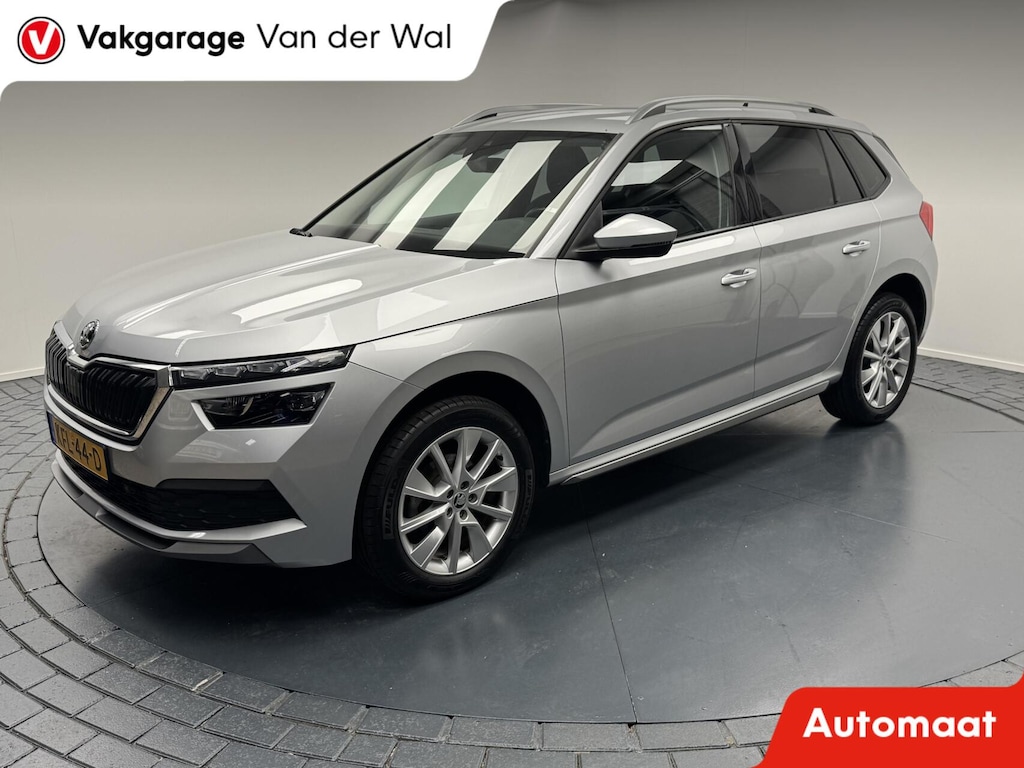 Skoda Kamiq 1.0 TSi Edition Automaat-Navigatie-Adapt.Cr.contr-Clima-Camera-Carplay-Parkeersensoren-Trekhaak-Lm17''velgen-Virtual