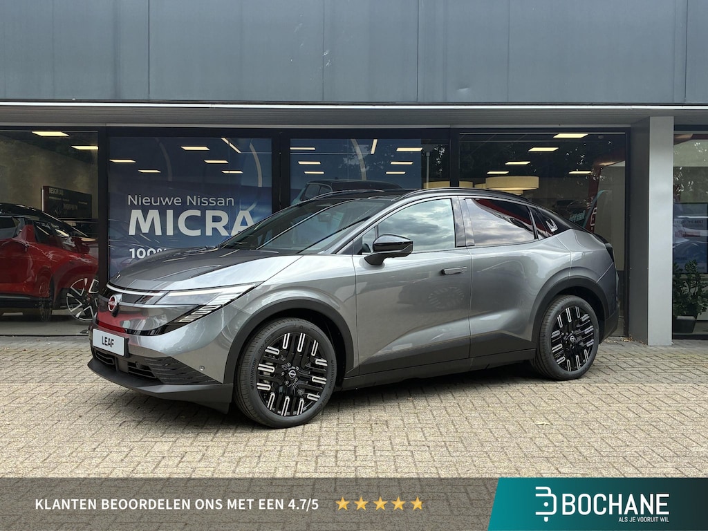 Nissan Leaf Evolve 52 kWh | DEMO | 52 kWh | Lederen bekleding | Stoelmassage | Climate Control | Parkeersensoren voor- en achter | Stoel- stuurverwarming | Adaptieve Cruise Control | 10 jaar fabrieksgarantie