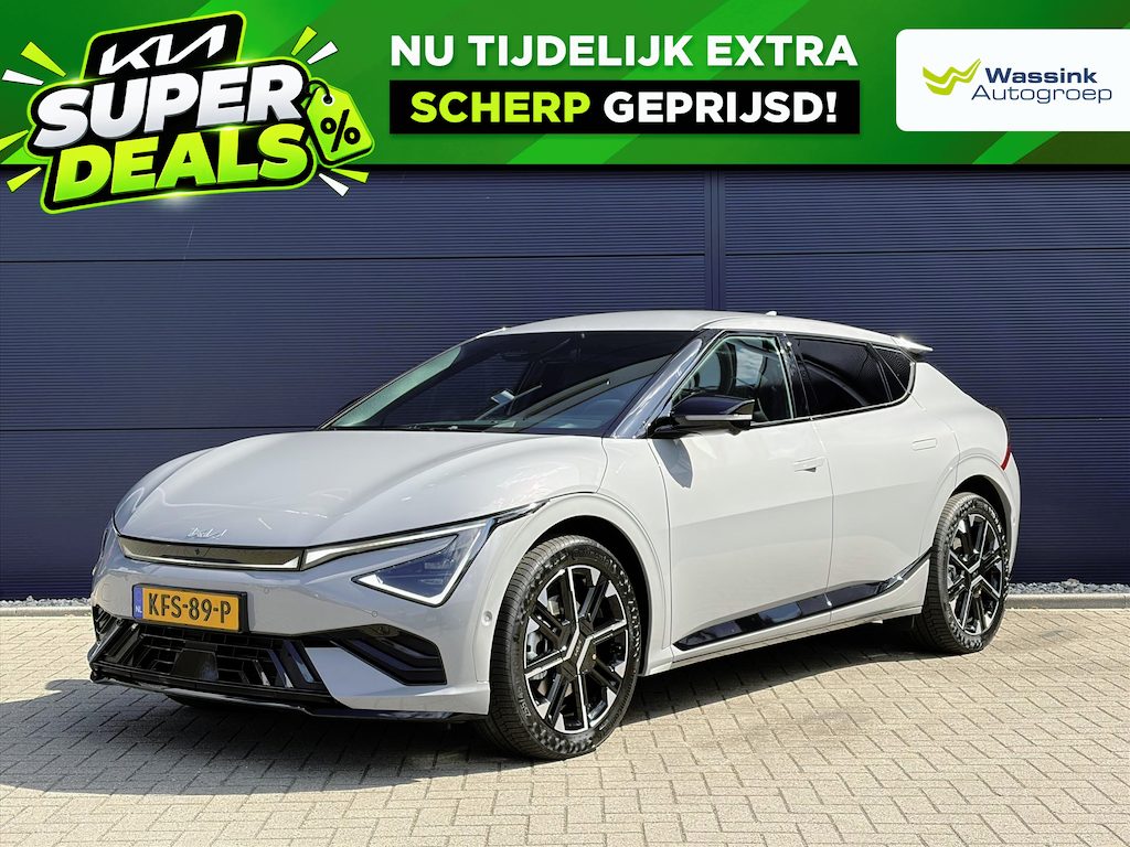 Kia EV6 84kWh 229pk RWD GT-Line | 360° Camera | Led-Matrix | Stoelverwarming/Ventilatie | Head-up Display | 20" GT-line Velgen | Meridian |