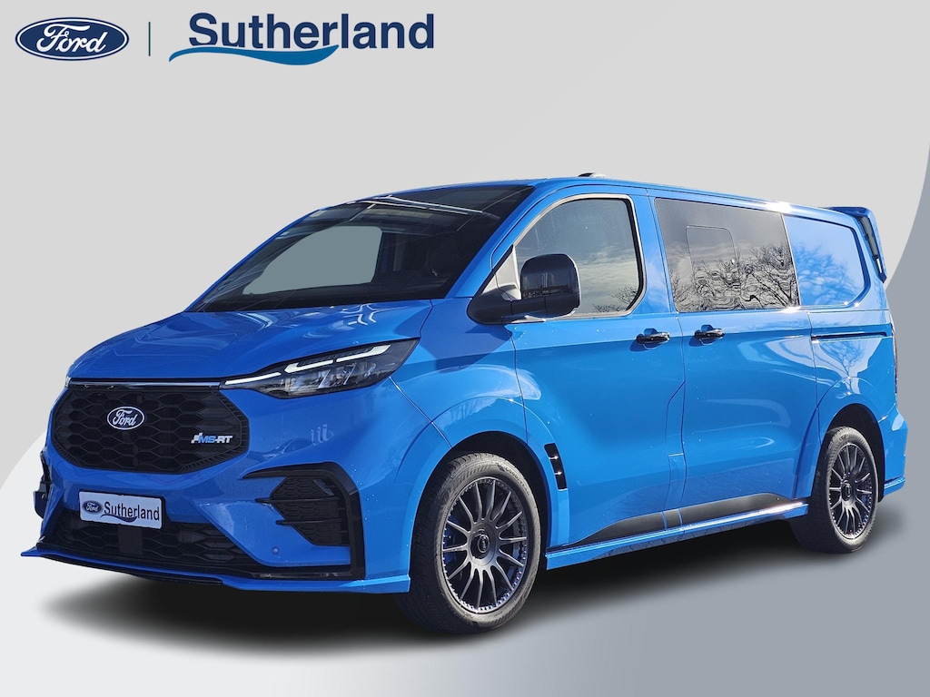Ford Transit Custom 320 2.5 PHEV L1H1 MS-RT DC | Dubbele Cabine | Dubbele zijschuifdeur | Keyless entry | Lederen sportstoelen | Elektrische zijschuifdeur | Virtual cockpit | Fabrieksgarantie tm. 16-04-2029