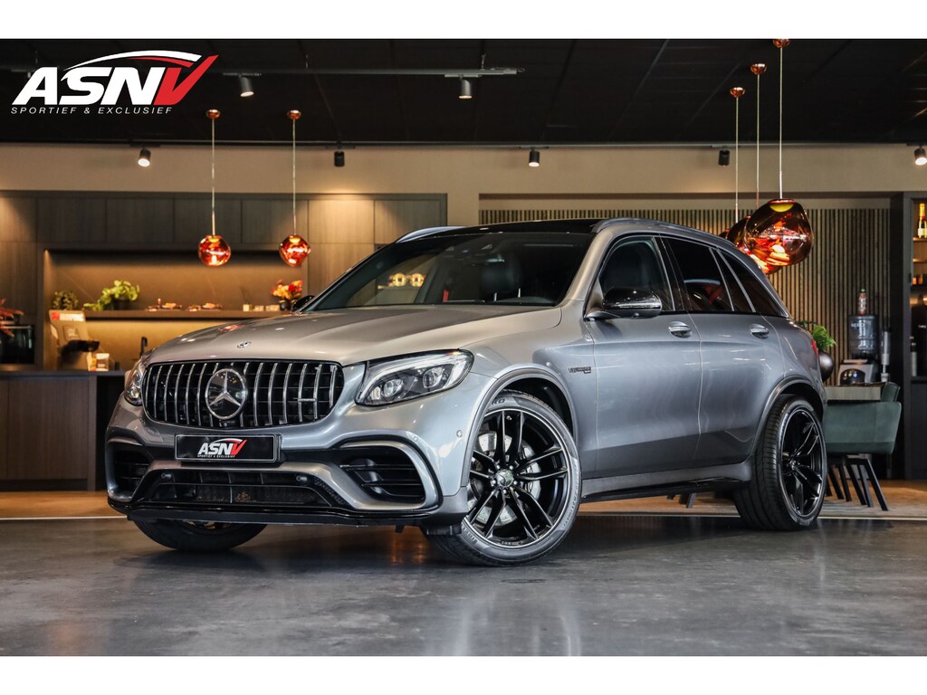 Mercedes-Benz GLC AMG 63 4MATIC+, 476 PK, Distronic/Plus, Pano/Dak, Carbon, Sportuitlaat/AMG, Burmester, 55DKM, BTW!!