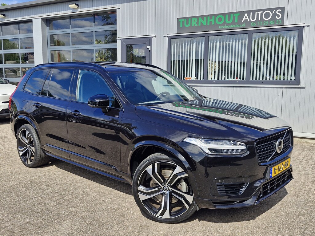 Volvo XC90 T8 Recharge AWD R-Design met Lounge Pack (audio installatie premium, elektrisch glazen schuif-/kanteldak, head-up display, rondomzicht camera)
