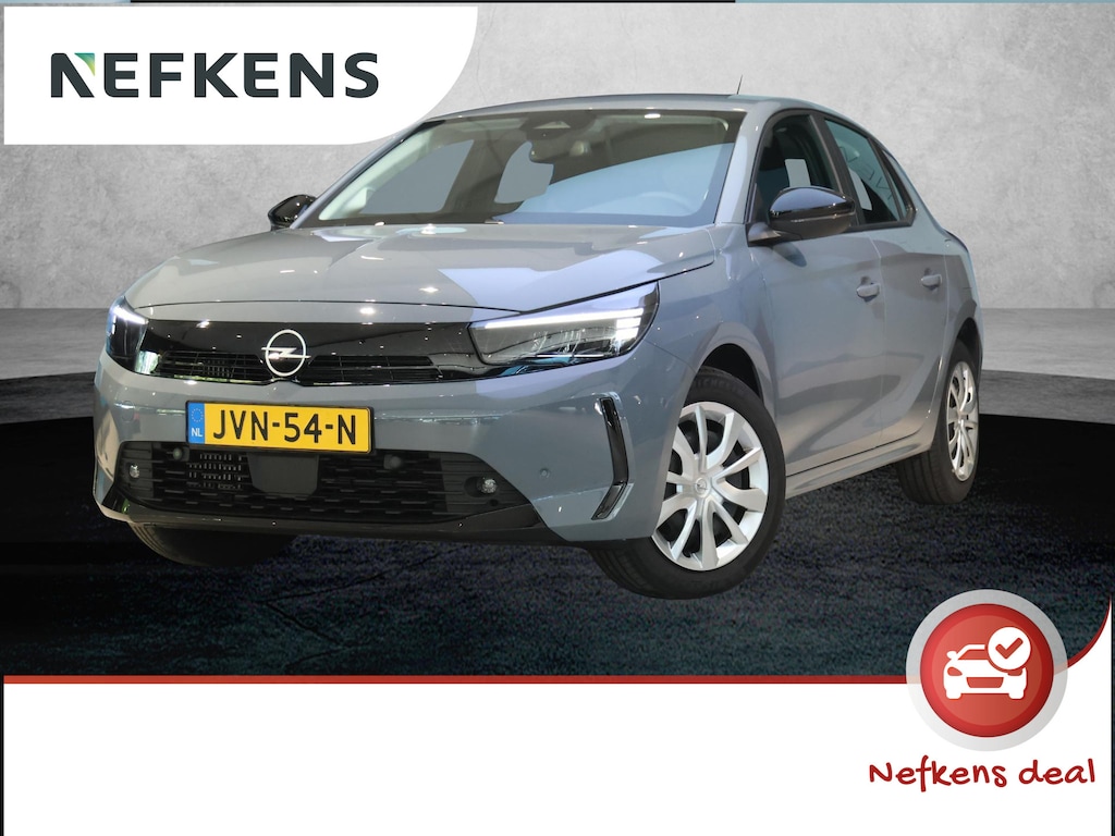 Opel Corsa Edition Hybrid 110 pk Automaat | Tot 8 jaar Garantie | Apple Carplay/Android Auto | Achteruitrijcamera | Airco | Parkeersensoren rondom | Dodehoekbewaking