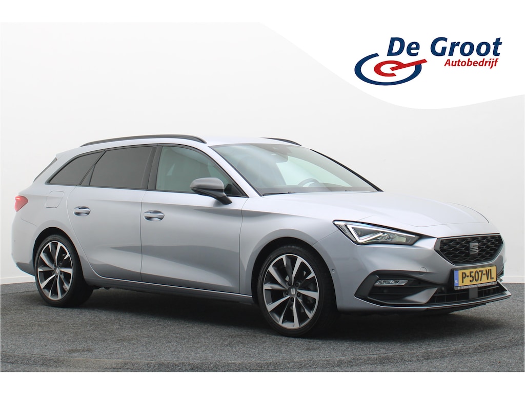 SEAT Leon Sportstourer 1.0 eTSI DSG FR Business Intense Eerste Eigenaar, Virtual Cockpit, ACC, Camera, Apple Carplay, LED, 18''